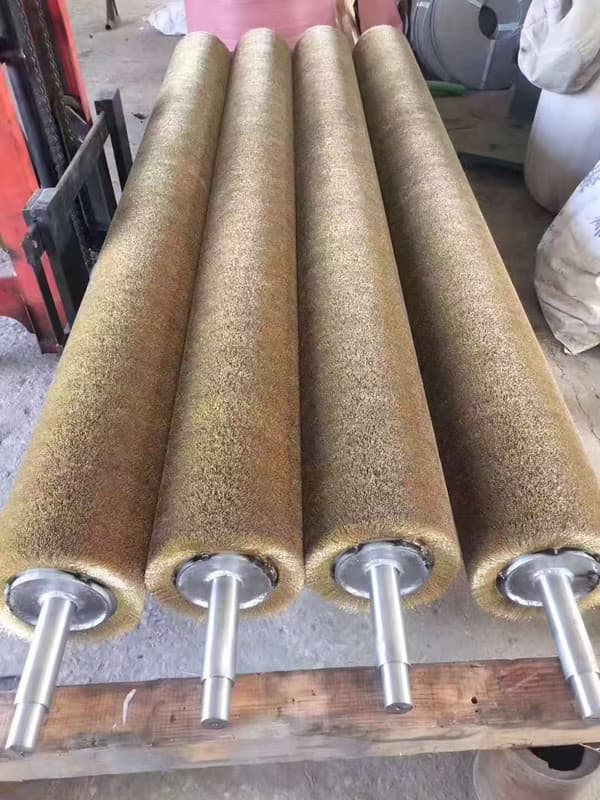 Heavy-Duty Metal Wire Brush Rollers for Cleaning Heavy-Duty Metal Wire Brush Rollers for Cleaning